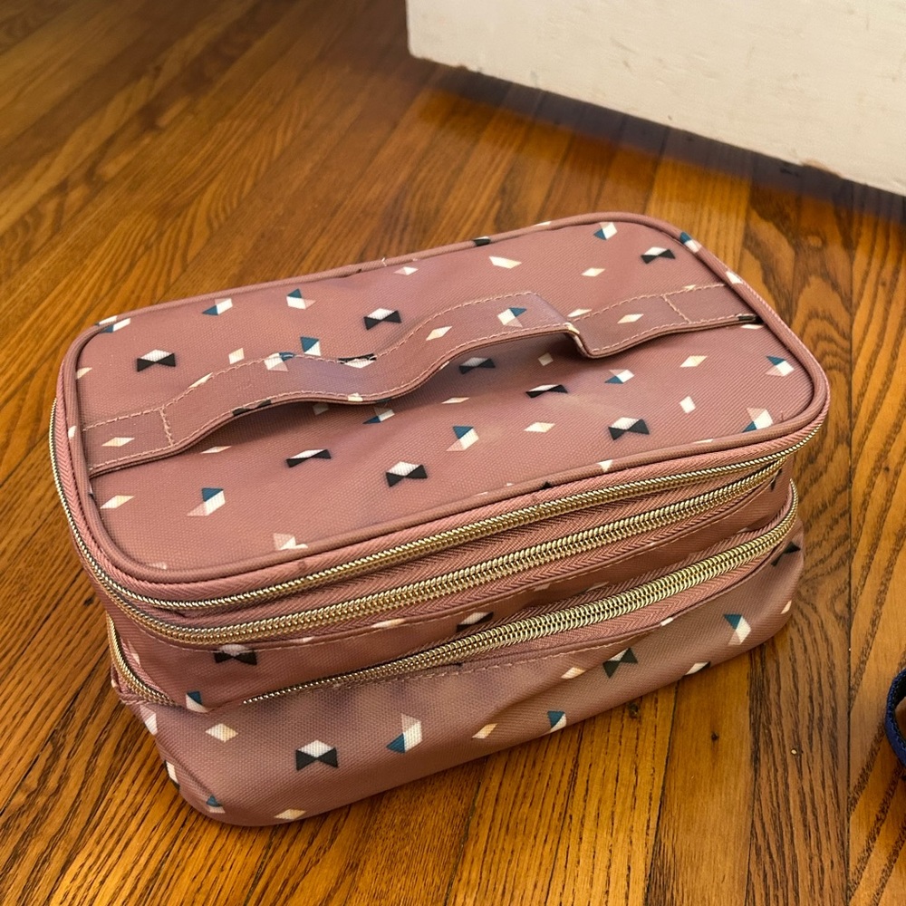 COPY - target 3 layer makeup bag - perfect condition - never used before